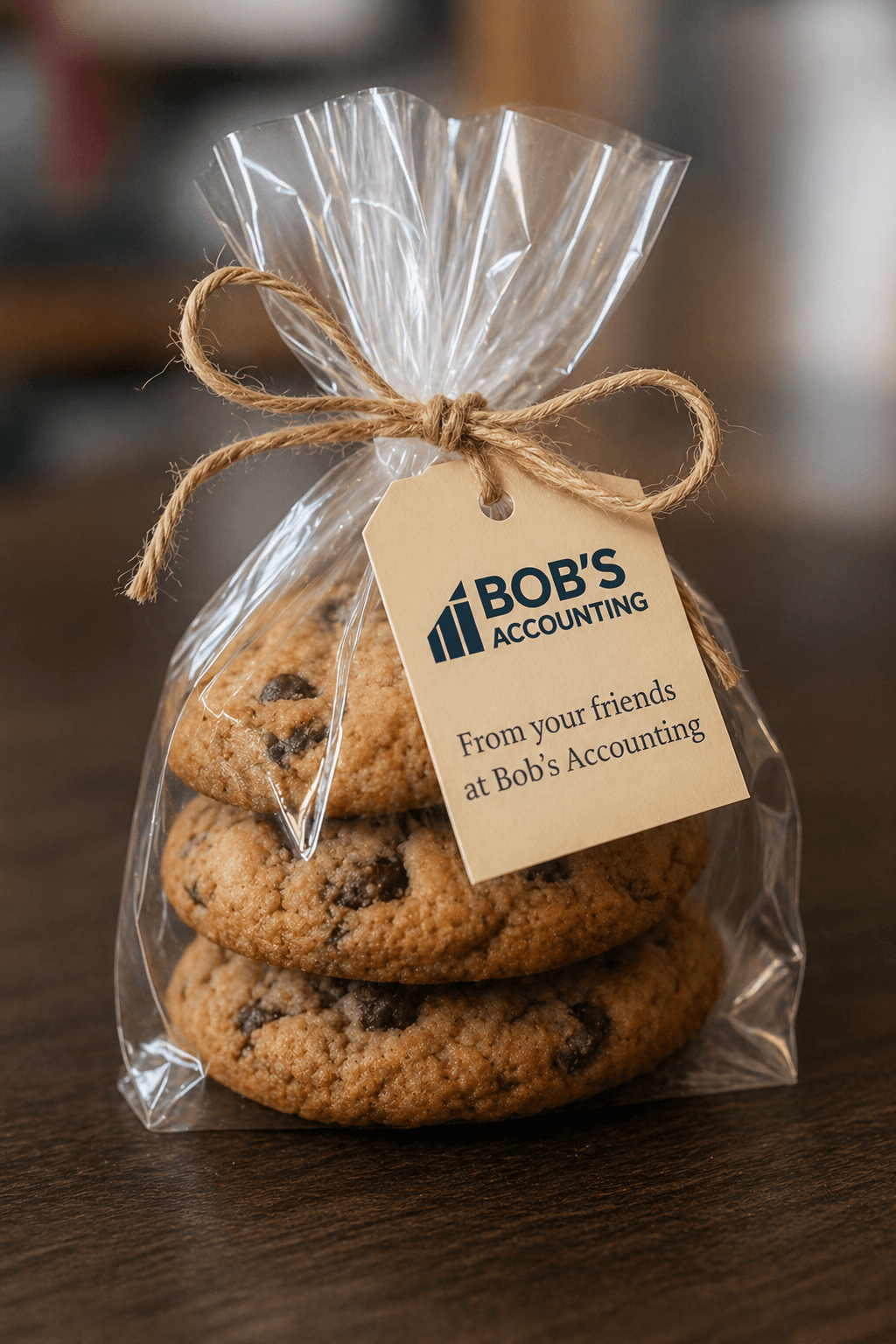Corporate gift cookies